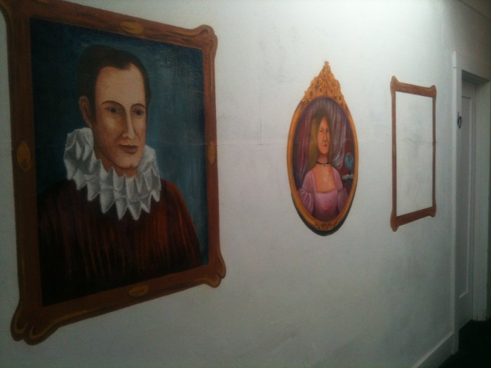 Empty Picture Frame Mural