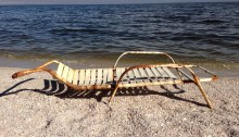 Chaise Lounge on the Shore