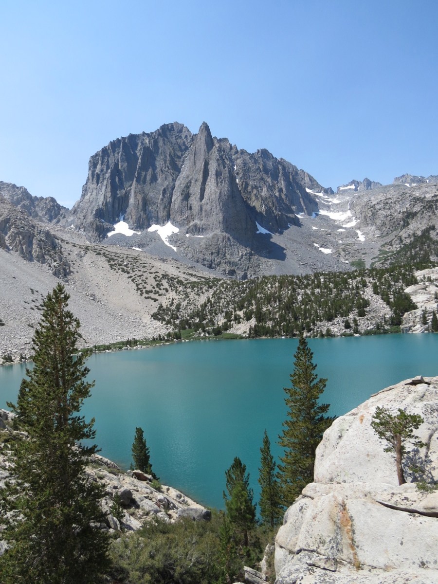 Second Lake and Temple Crag